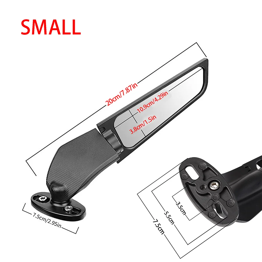 Зеркала для мотоцикла регулируемое вращающееся боковое зеркало заднего вида YAMAHA