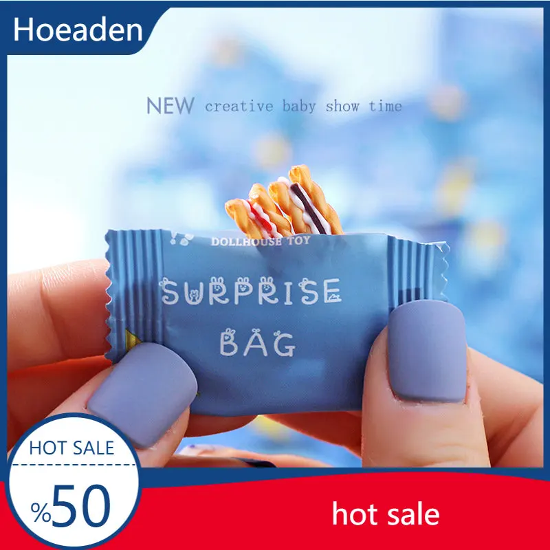 

10PCS 1/12 Scale Miniature Dollhouse Cookie Biscuit Dessert Mini Doll Food Toy