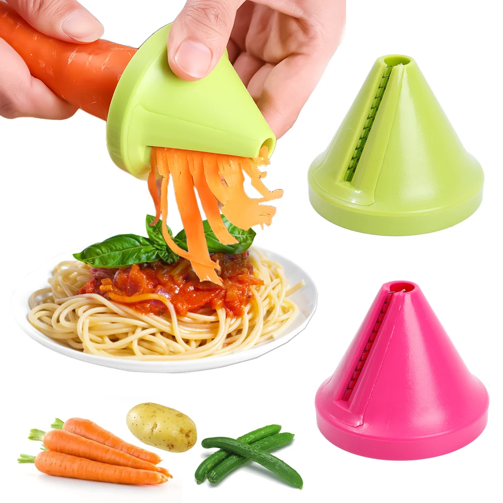 

Home Kitchen Tool Vegetable Fruit Multifunction Spiral Shredder Peeler Manual Potato Carrot Rotating Grater Kitchen Accessorie