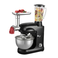 kitchen tools food processor bread kneading machine juicer grinder stand mixers with stainless steel bowl
