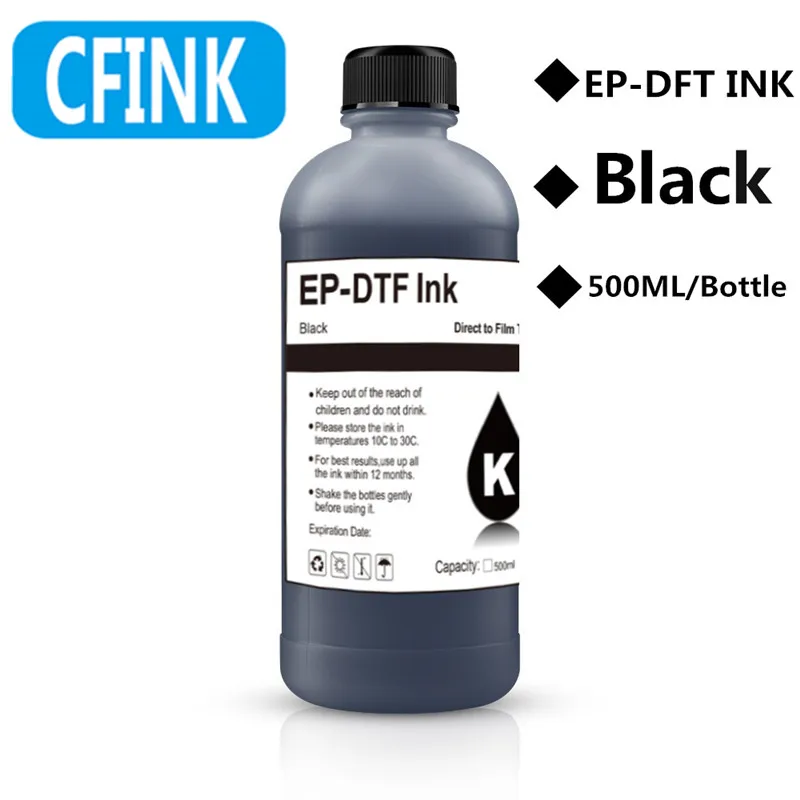 500 мл чернила DTF для Epson L800 L805 DX5 DX7 XP600 I3200 I4720 I5113 переводной пленки пленочный