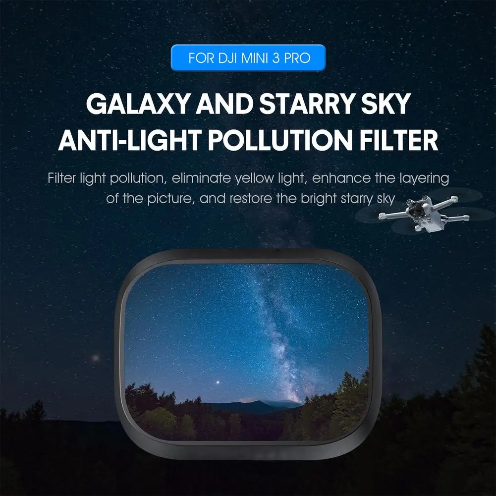 

Lens Filter Compatible For Dji Mini 3 / Mini 3 Pro Anti-light Multi-layer Coating Anti-scratch Filter Accessories