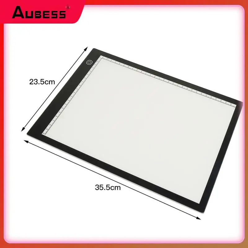 

Creative Toy A4 Size Dimmable Copy Board Kids Tablet Sketching Practice Drawing Board LED Light Pad For Diamond Painting HWC