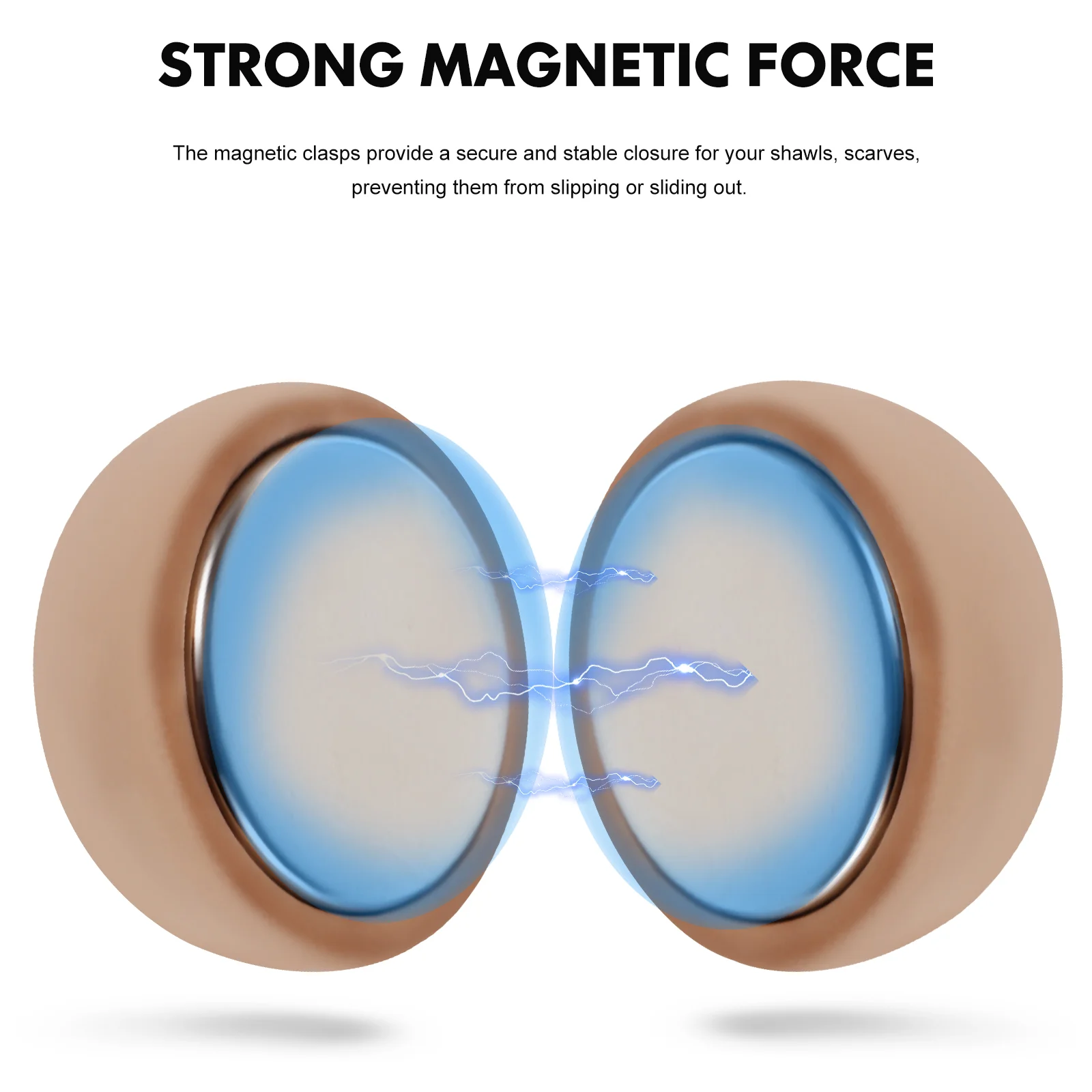 6 пар магнитные застежки для одежды шляпы