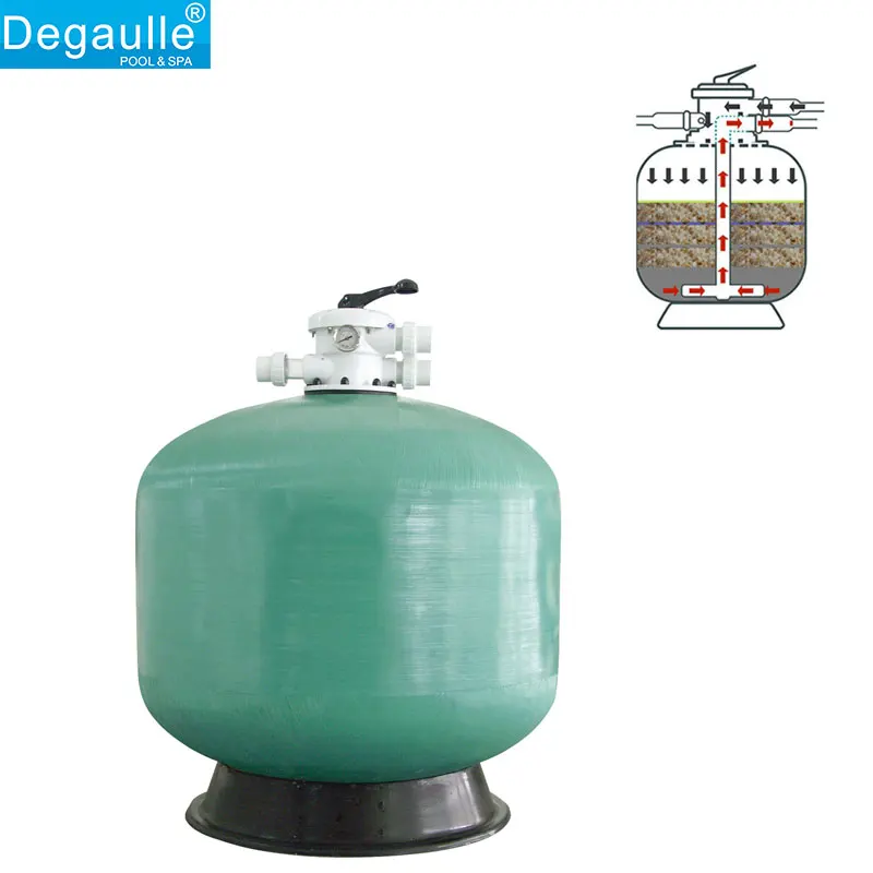 Sand Pump Filter Swimming Pool Equipment High Quality Large Sand Filter