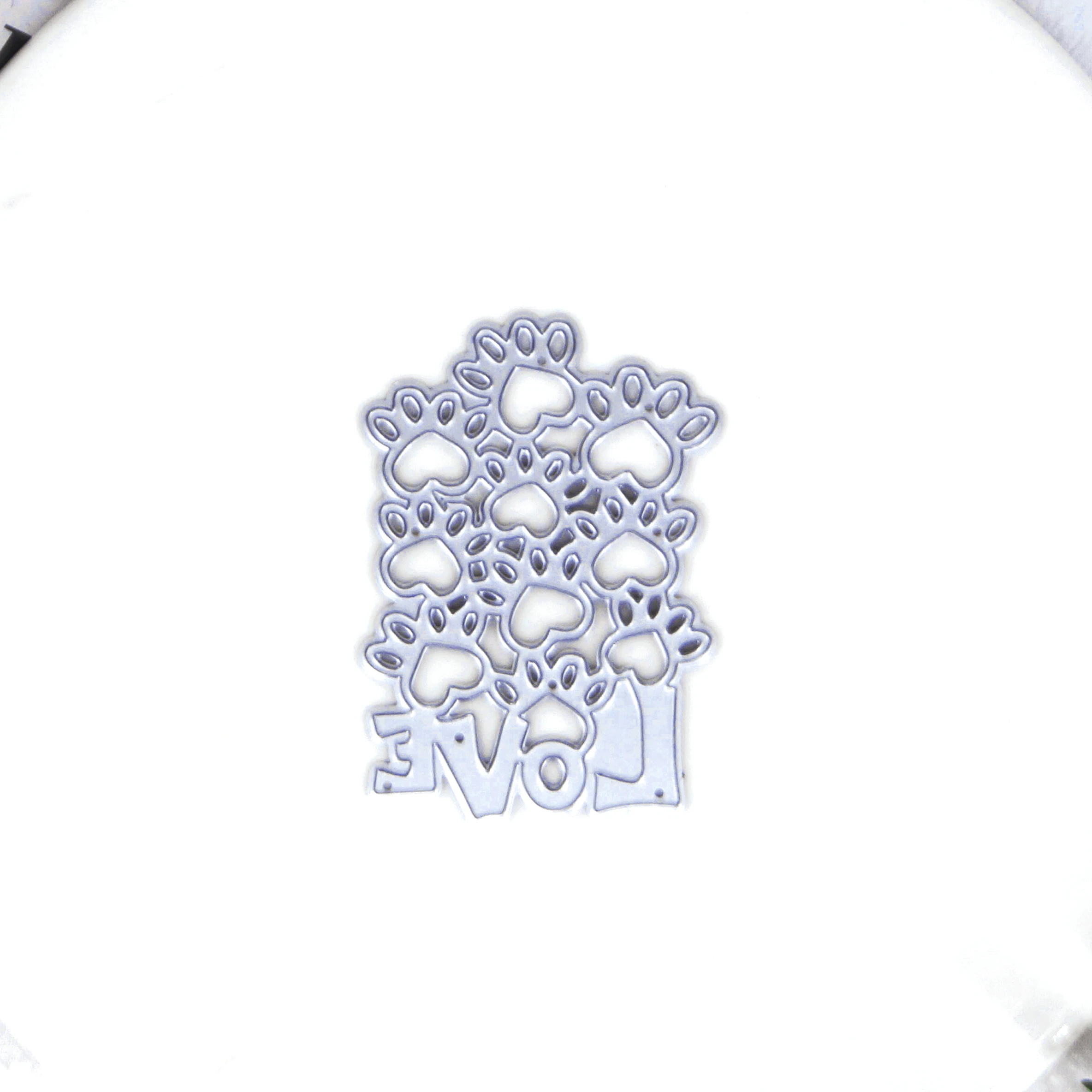 Металлические трафареты для вырезания кошек собак медведей и лап сделай сам