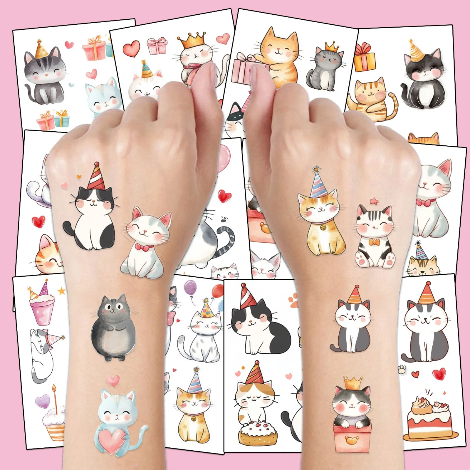 2 Коробки Х 24 Листа. Набор Временных Татуировок — Поддельные Татуировки На Тему