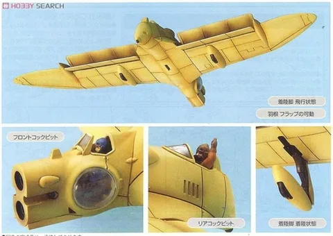 Bandai 1/20 Nausicaä of The Valley of The Wind Пластиковая модель