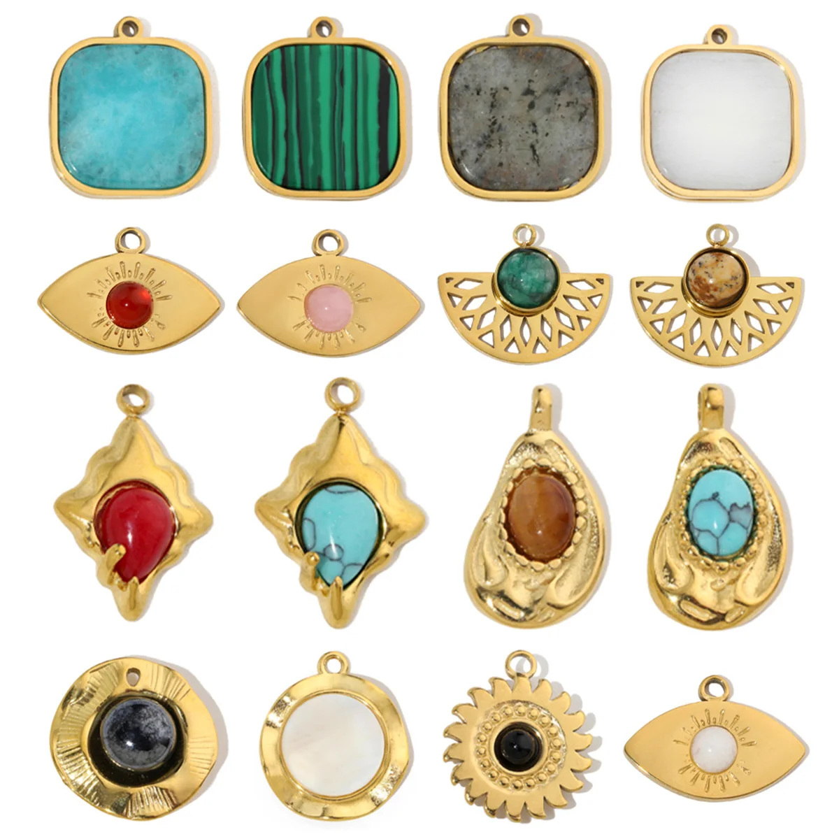 Подвески античного солнца в виде ракушки Amazon