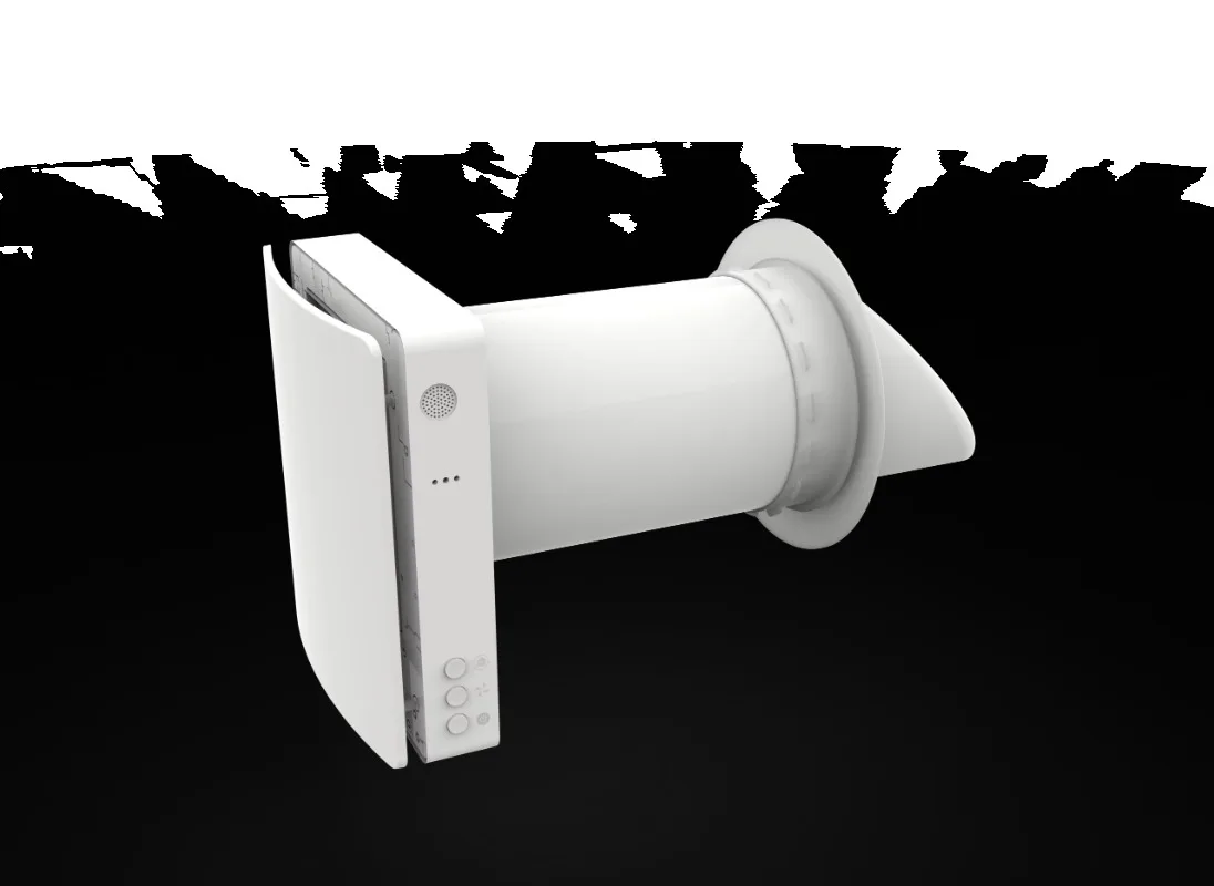 Erv энергосберегающий тепловосстанавливающий вентиляционный блок настенный