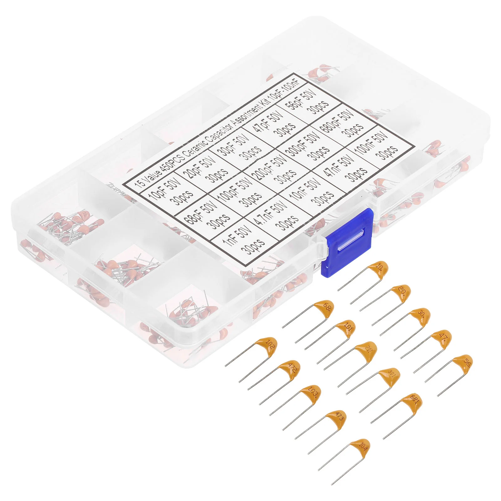 

Ceramic Capacitor 100nf Multilayer Chip Monolithic Dc Video Project Electronic Parts Electronics
