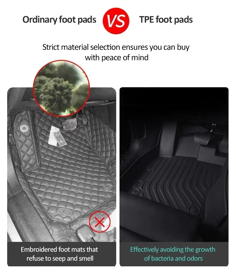 Автомобильные коврики с левым рулем для Volkswagen VW Golf 7 Mk7 5 дверей 2015 ~ 2021