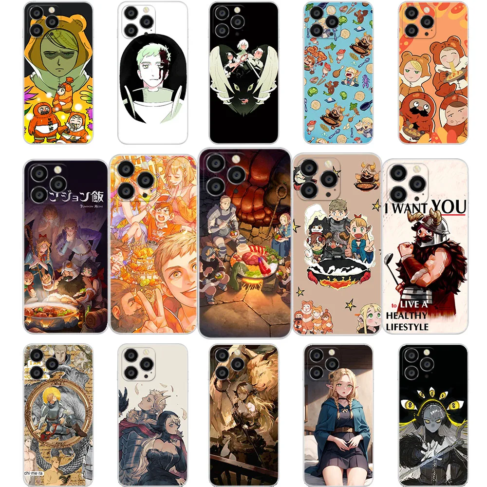 NB-23 Delicious in Dungeon Soft чехол для Realme Narzo 10 7 8 9 C25S C30s C35 C55 50 50a 50i Prime Pro Plus