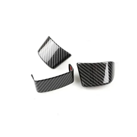 Для VW Golf 5 MK5 Passat B6 Jetta Tiguan 2007-2011, Стайлинг автомобиля, хромированная накладка на руль, наклейка-вставка