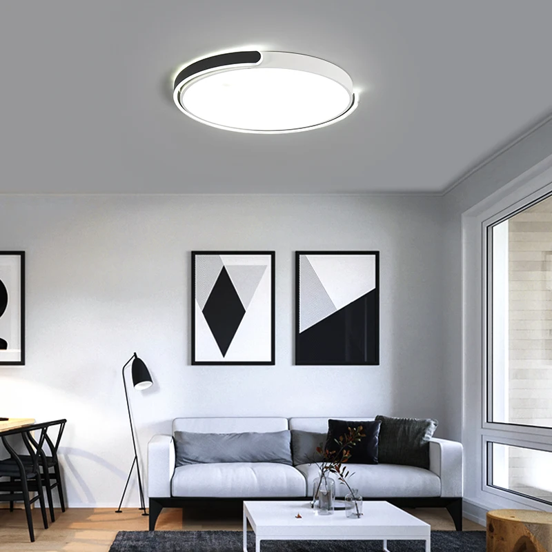 

NEO Gleam Black/White/Gold Modern Led Chandelier Lights For Livingroom Bedroom Chandeliers Home Deco Ceiling Chandelier Fixtures