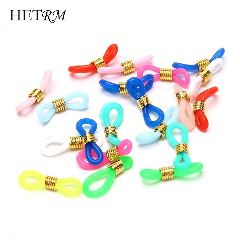 

20шт ушной крючок для очков цепочка для очков концевые концы для очков Веревка для солнцезащитных очков шнур держатель ремешок фиксатор Кон...