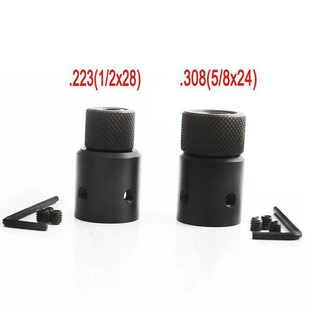 

Threaded Pipe Adapter 1/2x28 To 5/8x24 For Ruger 10/22 1022 Muzzle Brake Adapter Thread Protector Allen Wrench Tool 0.63" Barrel
