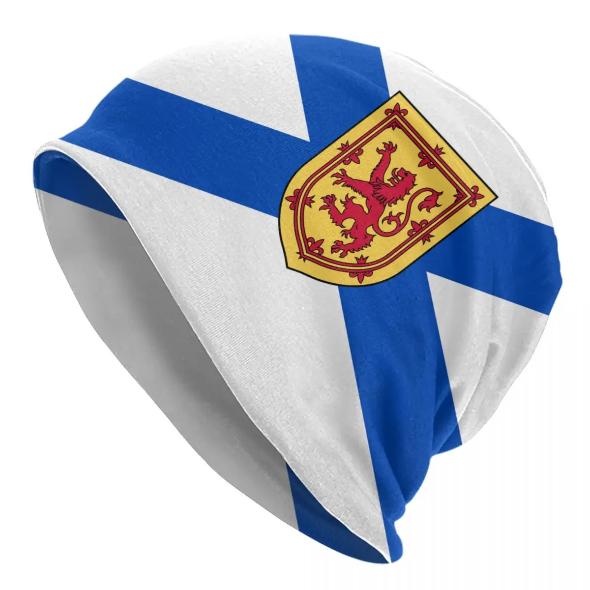 

Flag Of Nova Scotia Men's Beanies for Women Outdoor Bonnet Hats Unisex Knitted Hat Hip Hop Cap