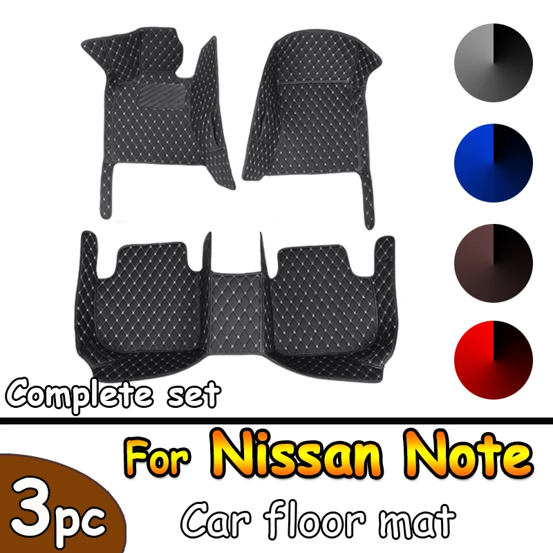 

Автомобильные коврики для Nissan Note e-Power E13 2WD 4WD 2021 ~ 2023, водонепроницаемые напольные коврики, аксессуары для автомобиля, интерьер
