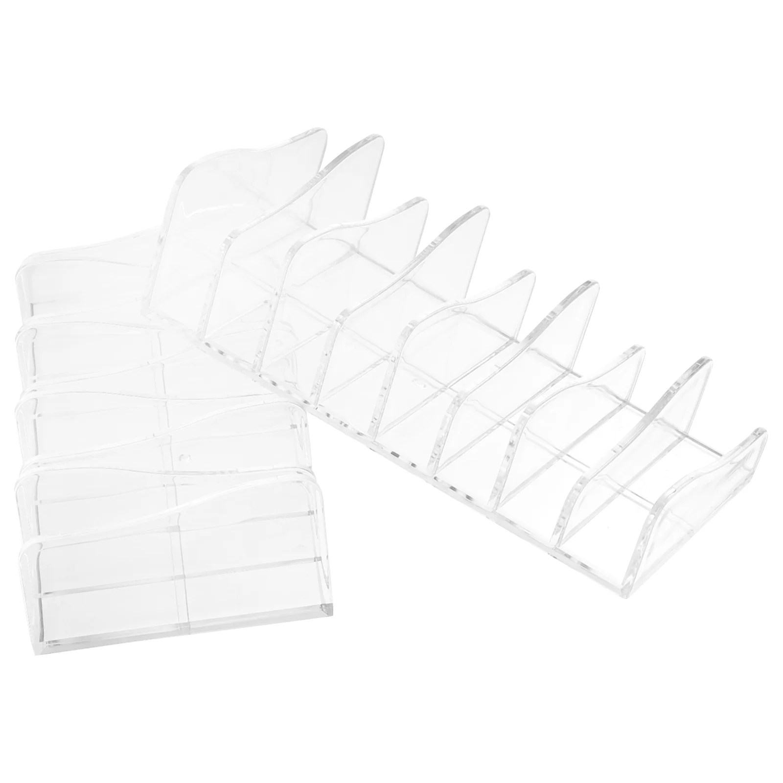 

Makeup Storage Rack Eyeshadow Palettes Organizer Holder Clear Cosmetics