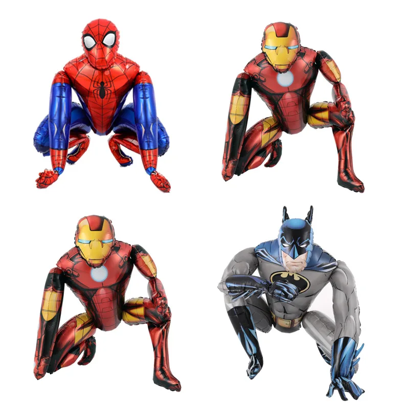 

3D Big Marvel Spiderman Balloon Number Foil Balloons Birthday Party Decoration Baby Show Decor Supplies Children's Gifts Globos