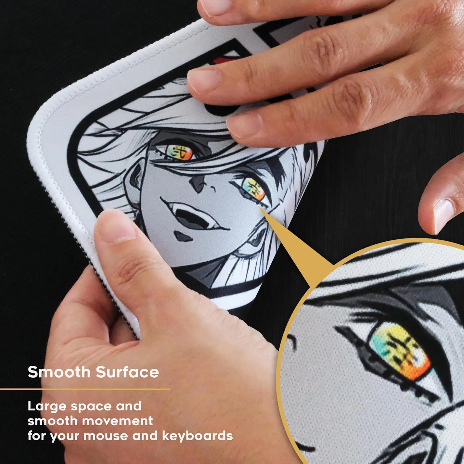 XXL игровой коврик для мыши Jujutsu Kaisen аниме настольный с расширенным нескользящим