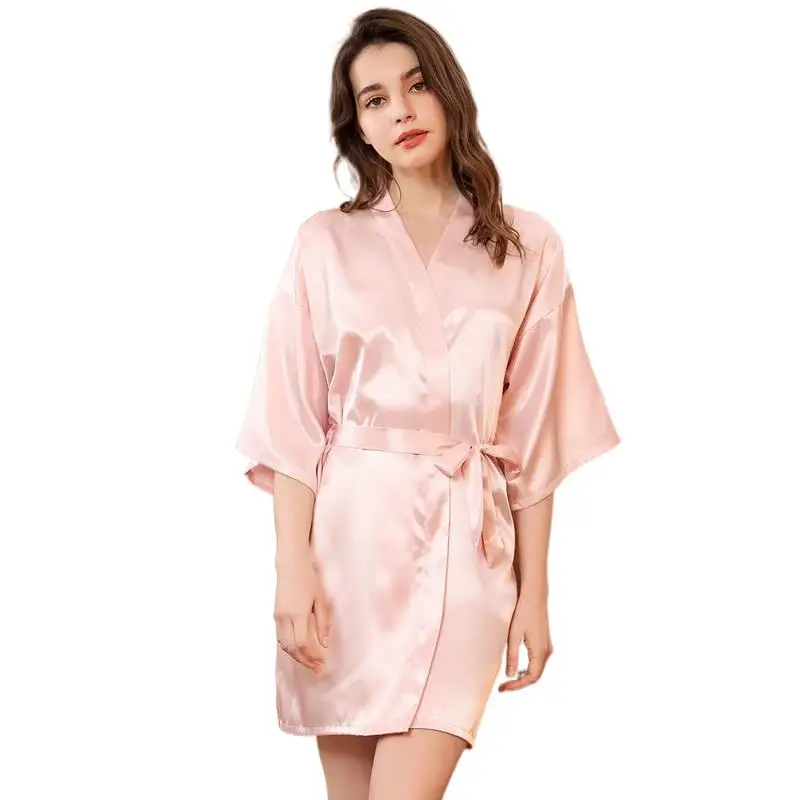 

Natural Silk Pajamas Nightgown Women One Piece Psjamas Sleepwear Silk Pajama Set