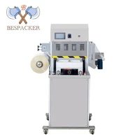 bespacker xbg 100 fully automatic high speed food plastic tray box cup sealing machine