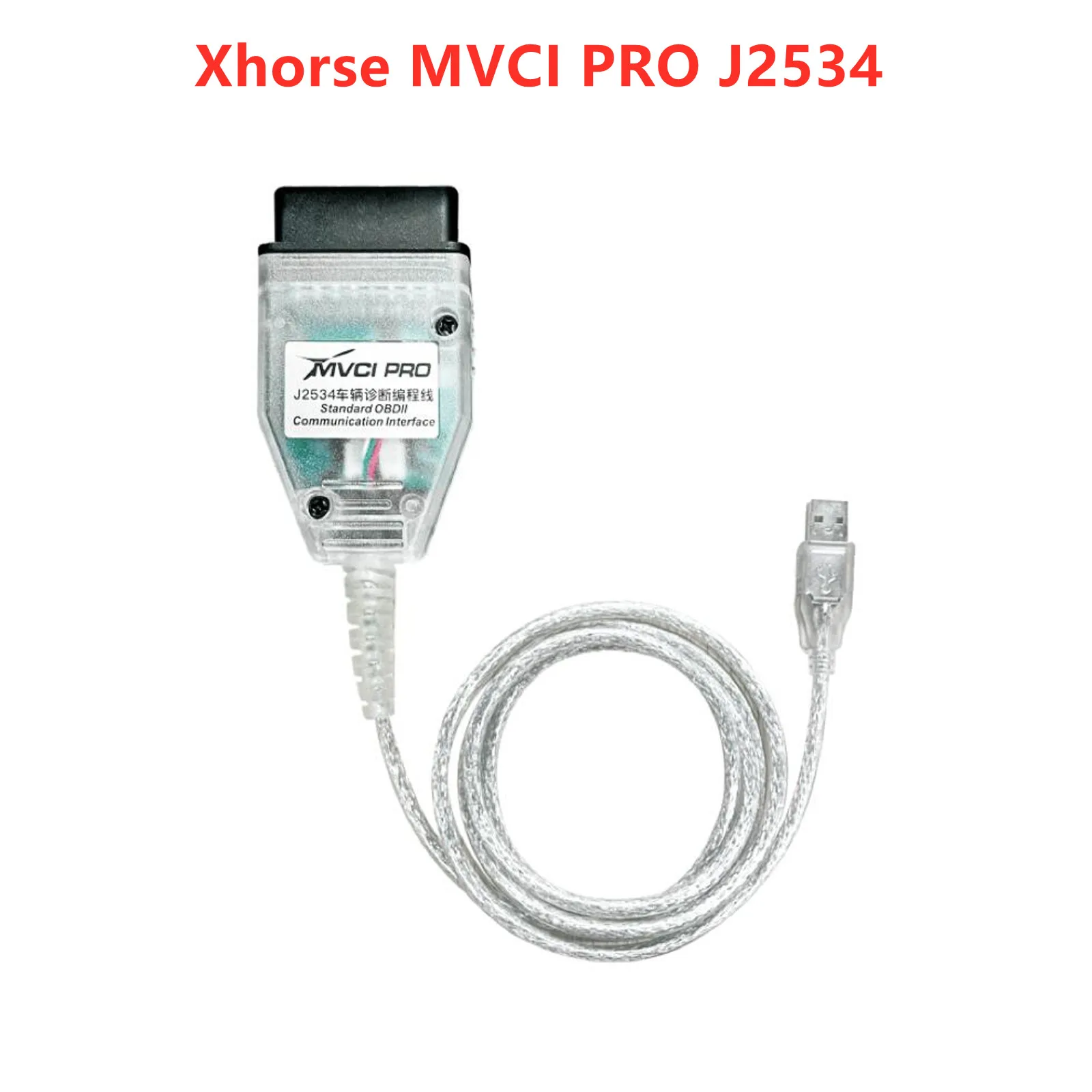 

2023 Xhorse MVCI PRO J2534 Автомобильный Диагностический Кабель программирования для O-DIS/ Fo-rd МАЗ-da ID-S/ H-DS/ TI-S/ SU-BARU