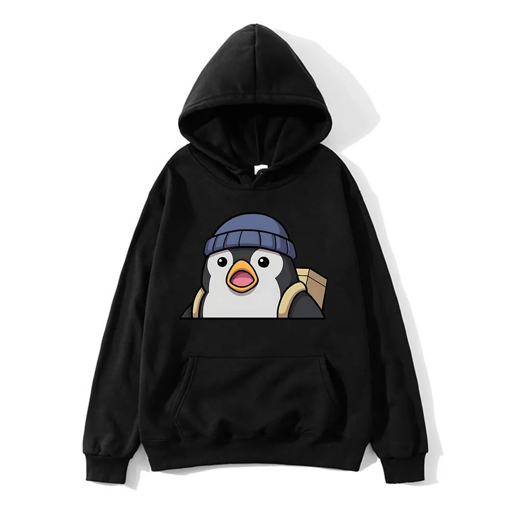 Valorant Hoodie for Girls Jett Killjoy Clothes Kids Sweatshirt Kawaii Penguin Cartoon Clothing Unisex Y2k Clothes Cute Sudaderas