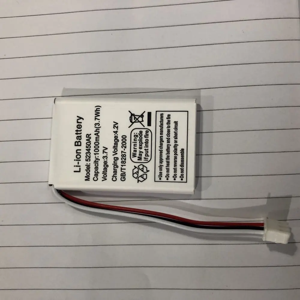

replacement battery For Zhongnuo C265 LI523450AR Ronson TP-900T 523450A 3.7V HWCD6238(10) Qiaoxing wireless phone HR8188TC