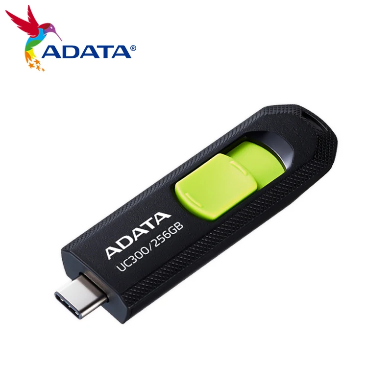 

UC300 ADATA USB 3.2 Type-C USB Flash Drive 32GB 64GB 128GB 256GB Pen Drive Memory Stick Pendrive U Disk for Laptop Tablet Phone
