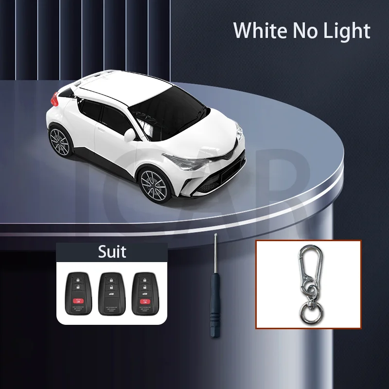 

Стайлинг автомобиля для Toyota Prius Camry Corolla C-HR CHR RAV4 Prado 2018 2022, чехол для дистанционного ключа автомобиля, держатель, аксессуары для брелока