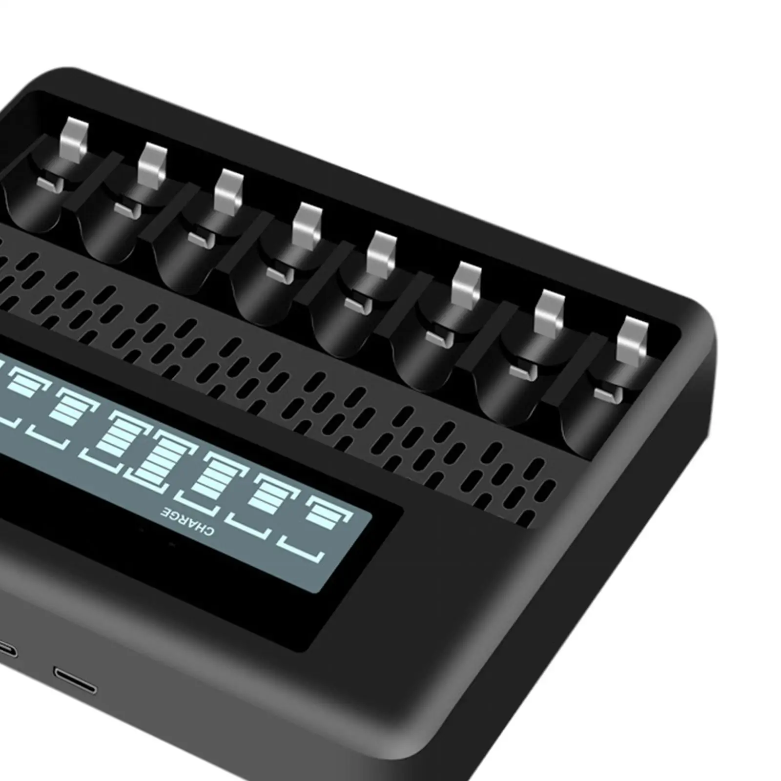 

Умное зарядное устройство с ЖК-дисплеем, с Micro USB Type C USB для 1 2V Ni MH AA