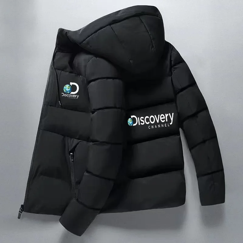 

2023 New Autumn/Winter New Discovery Jacket Coat Men's High Quality Thickened Casual Parka Hooded Coat Warm Hooded Coat