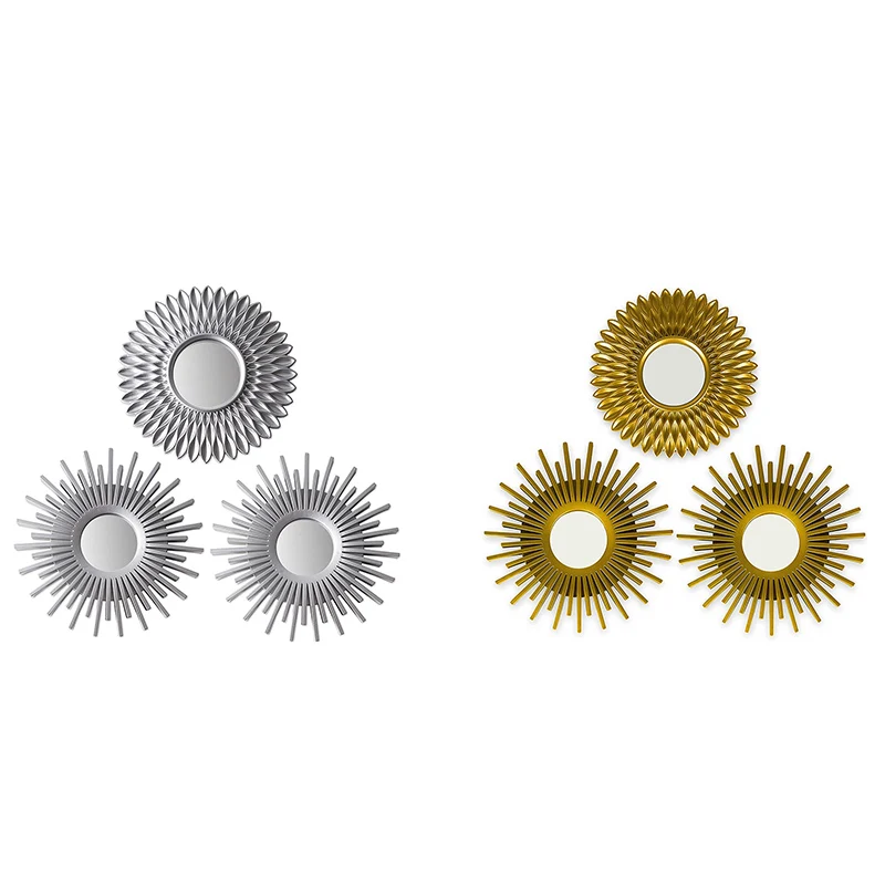 

Mirrors For Wall Pack Of 3 - Wall Mirrors For Room Decor & Home Decor Mirrors For Wall Decor Decorative Mirrors