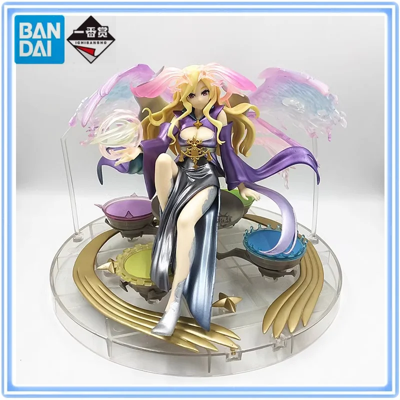 Фигурки героев аниме BANDAI Ichiban Kuji Monster Strike Vol.4 Vali Lucifer настольное украшение подарок