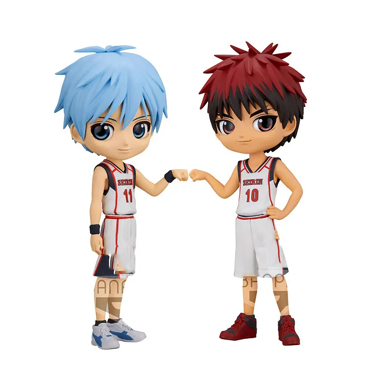 

Оригинальная баскетбольная игрушка Bandai Kuroko's Kuroko Tetsuya Kagami Taiga Q Posket Подлинная кавайная кукла аниме фигурка экшн-игрушка модель