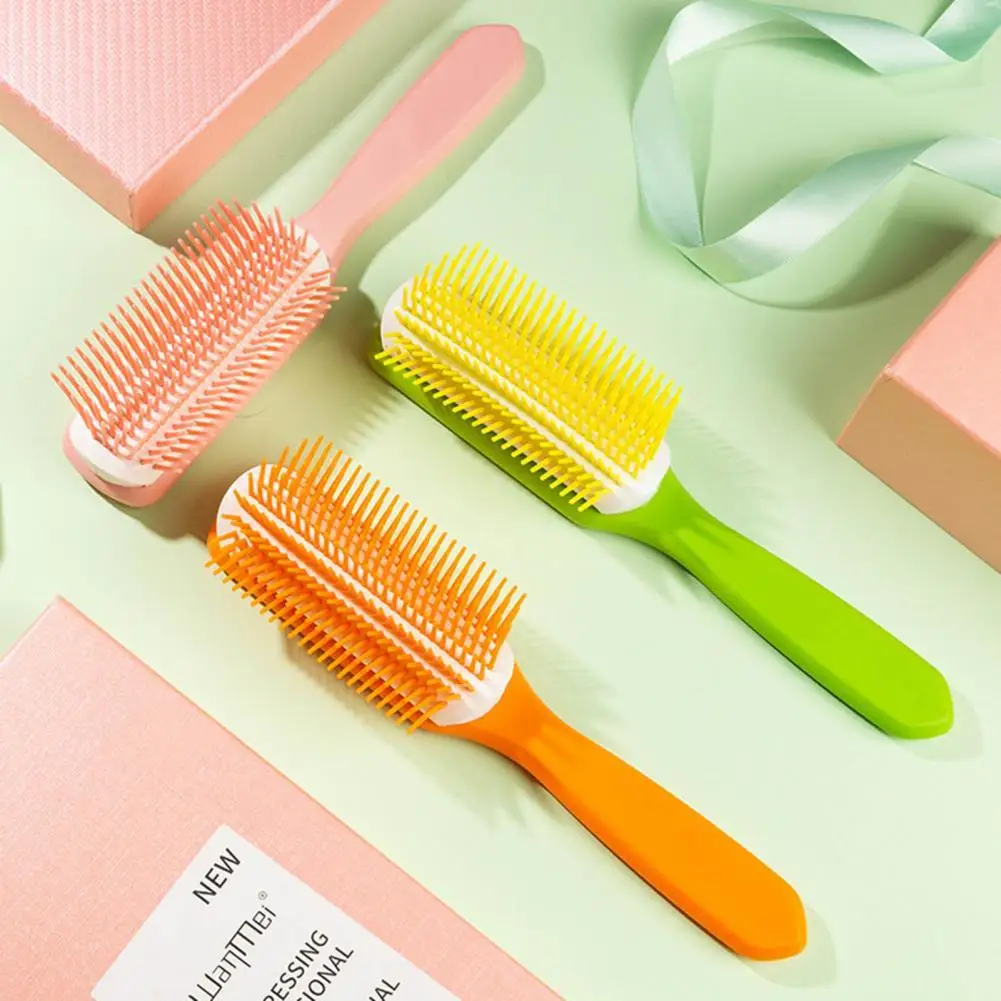 

Практичная модная Массажная щетка для стрижки волос, женская и Мужская щетка для волос, удобная для дома