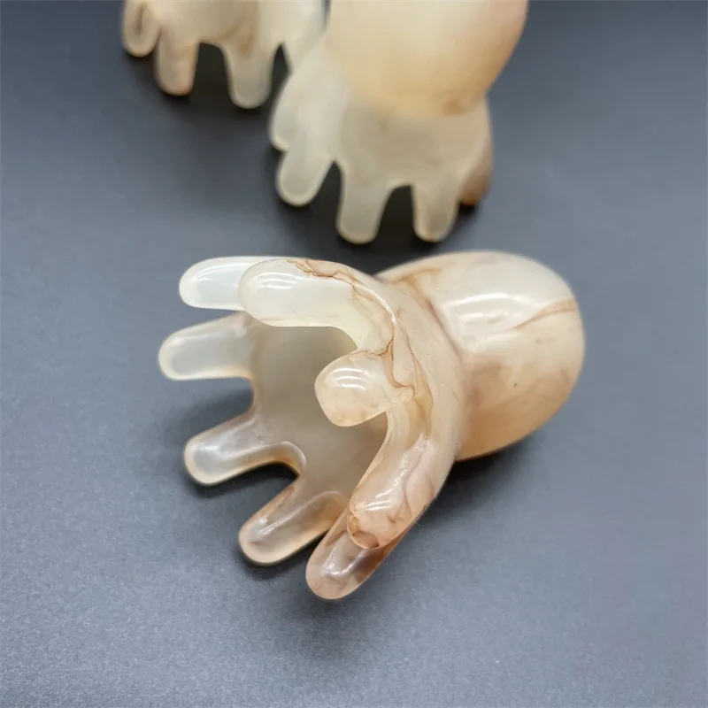 Новый смоляный воск восемь когтей рыбья голова волосы массаж кожи осьминог