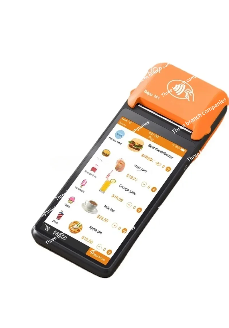 Портативный POS-терминал Android 11 интеллектуальная мобильная доставка продуктов