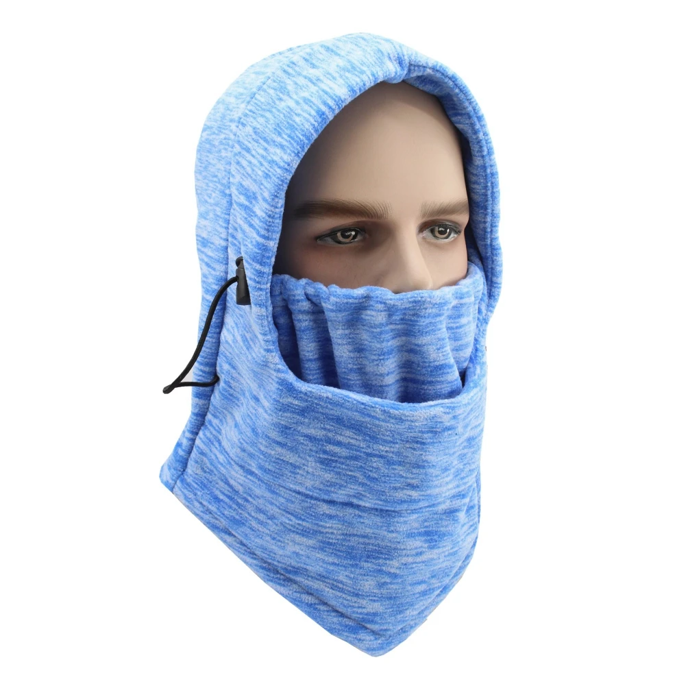 

Winter Warm Fleece Cycling Caps Thickness Balaclava Windproof Outdoor Ski Bicycle Hiking Hats Bib Cold Padded Hood Mask Cap