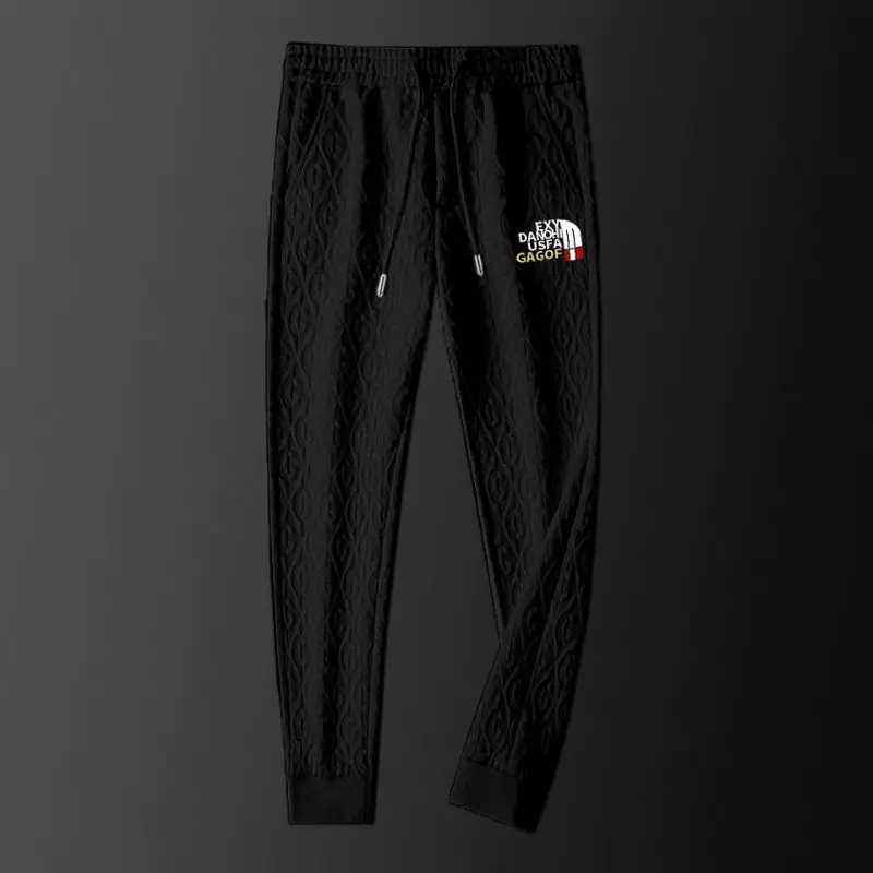 Casual Men's Suit 2023 Spring and Autumn Luxury Coat Fashion Embroidered Jacket Pants Two-Piece Set