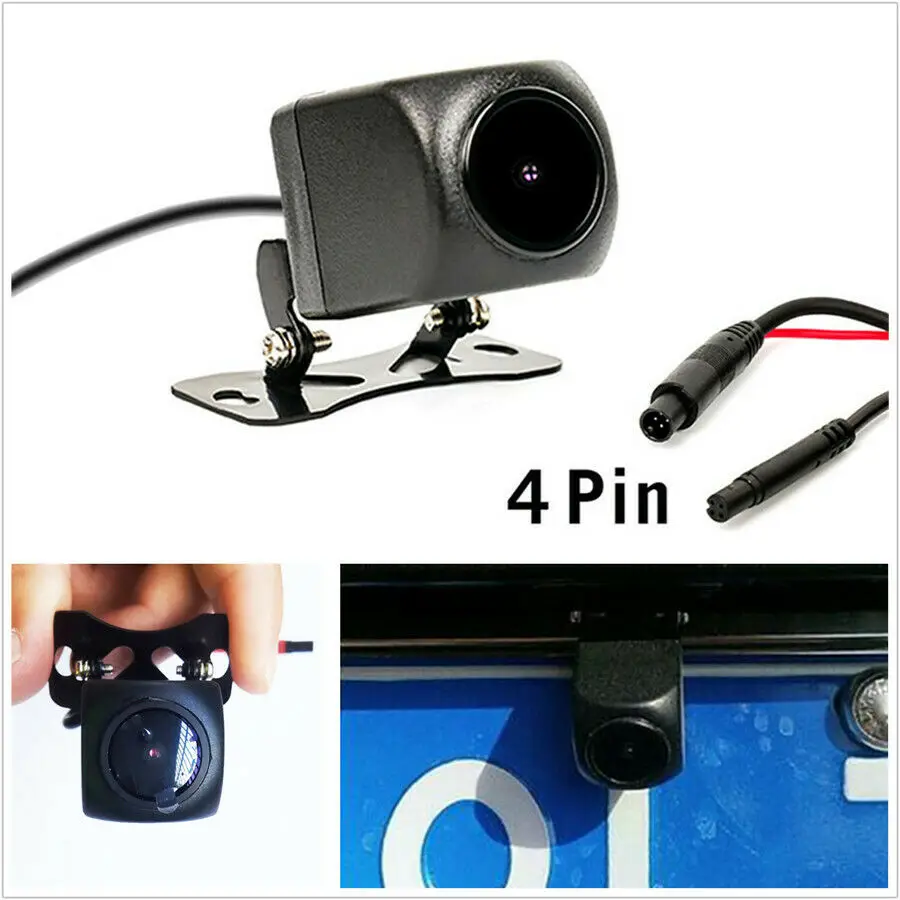 

Waterproof 12V 170°Car Rear View Camera W/4Pin For Car SUV Mirror Dash Cam AHD H65 High-definition Chip Glass Lens 800*480