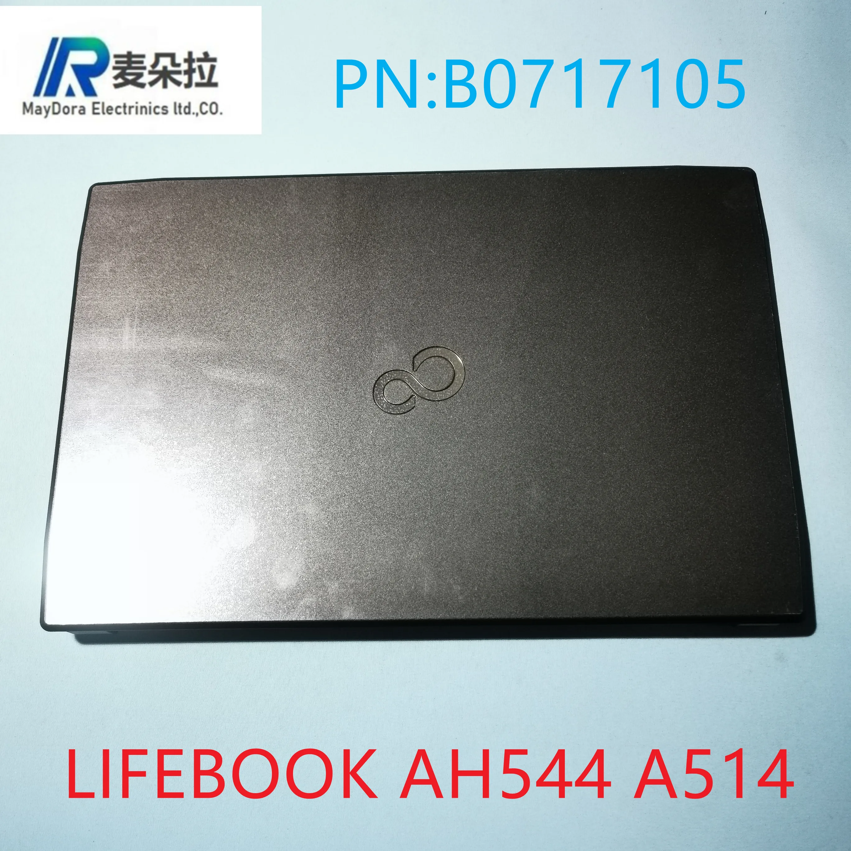 Capa Original para Laptop para Fujitsu Lifebook Tampa Traseira Lcd Tampa Traseira Preto B0717105 Ah544 A514 Novo