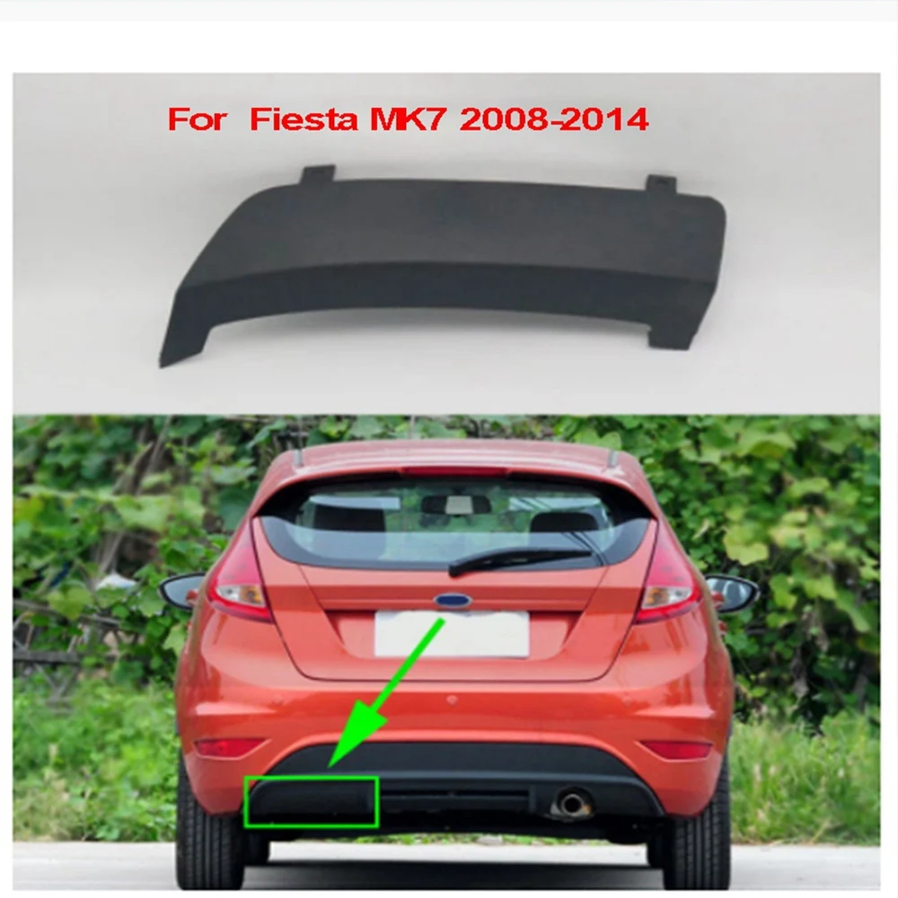 Крышка фаркопа заднего бампера для Ford Fiesta MK7 2008-2014 8A61-17K922-AB5ZCT