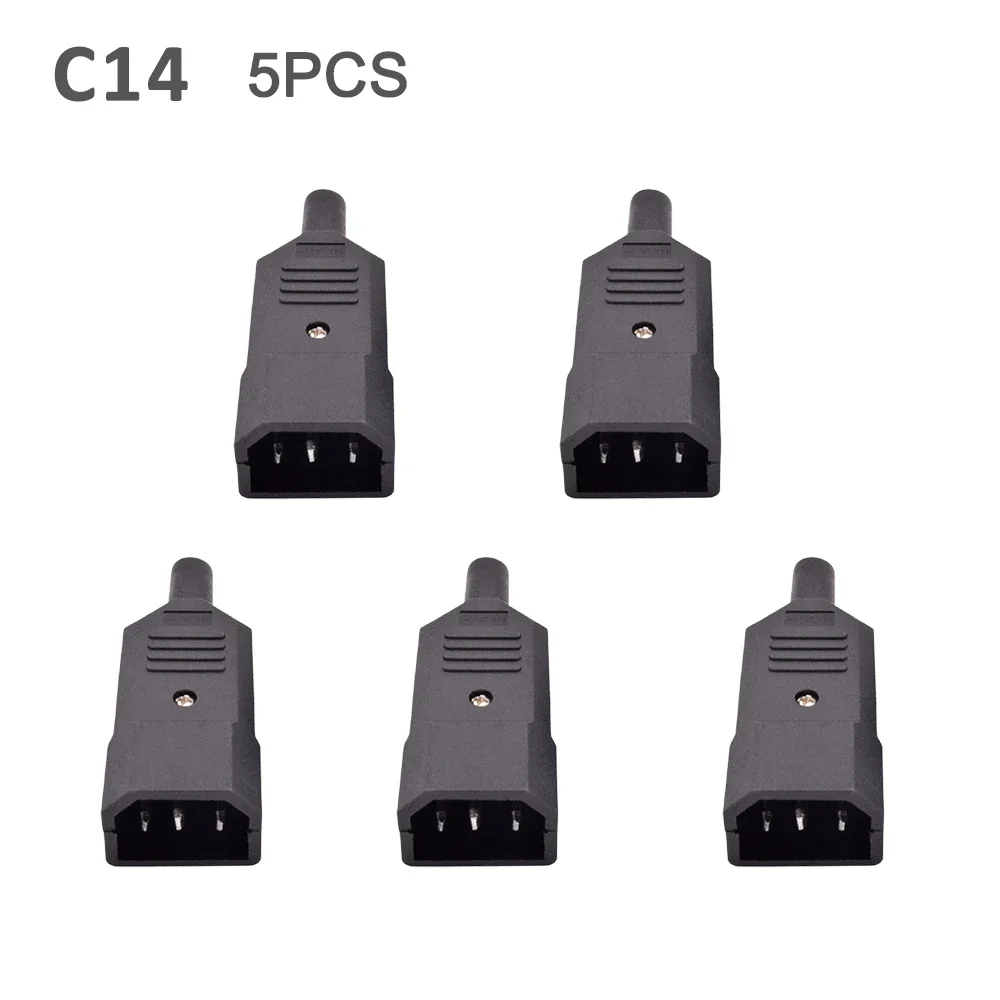 

YIDIELE IEC 320 разъем питания C13 C14 черный 10A 250V