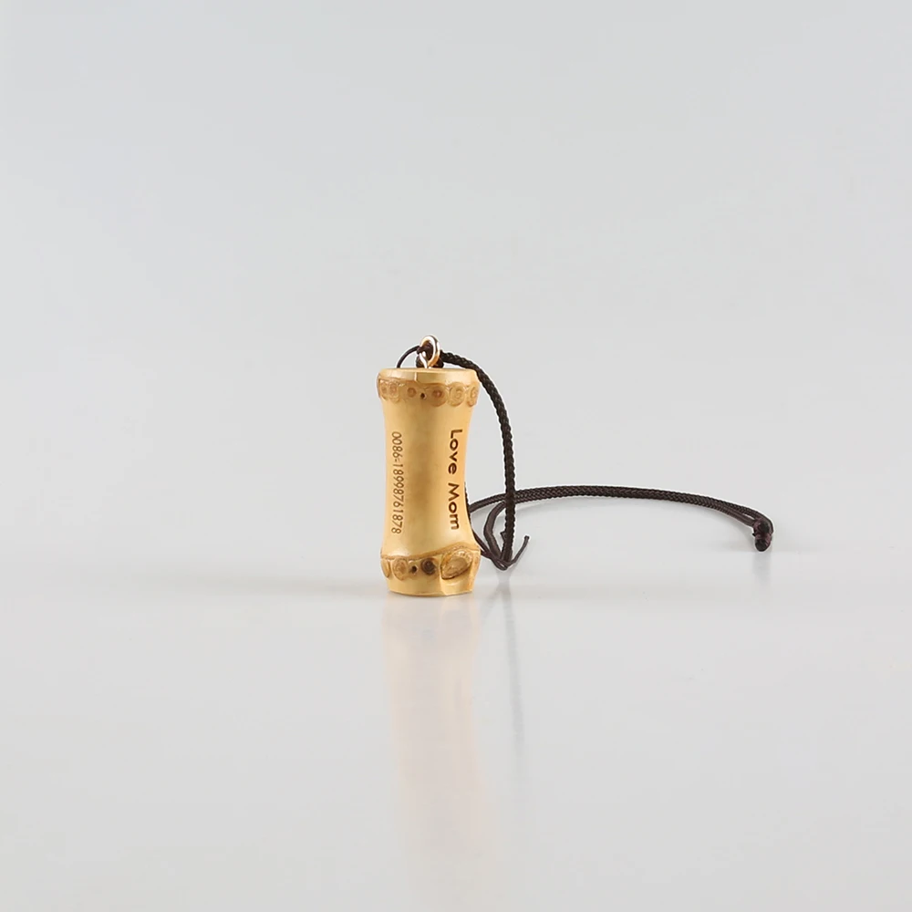 Необычное уникальное персонализированное ожерелье с перманентной лазерной