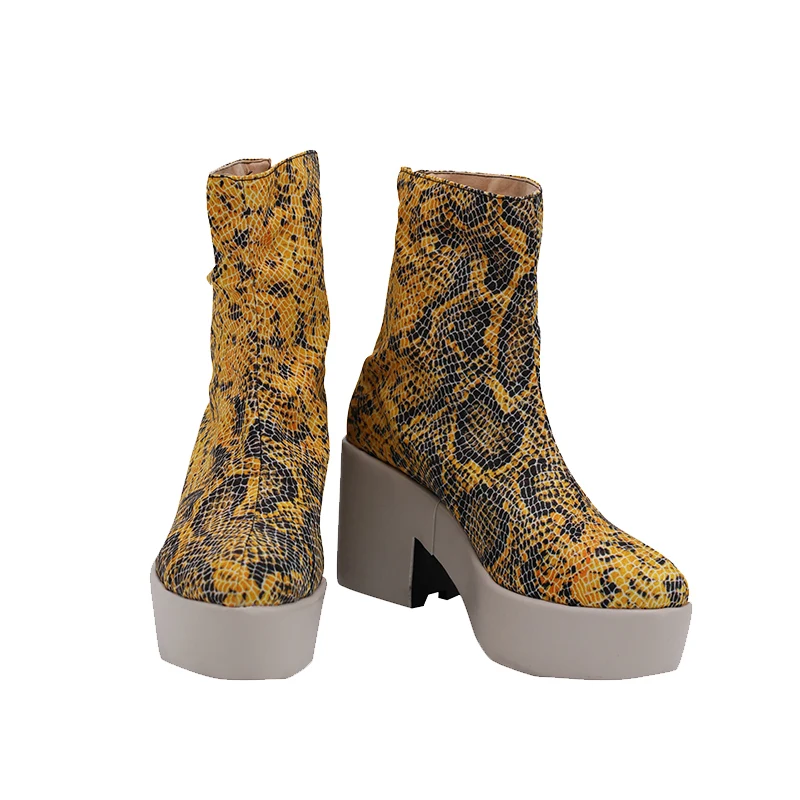 Ботинки короткие для косплея аниме невероятные приключения Джоджо 6 камней Океан