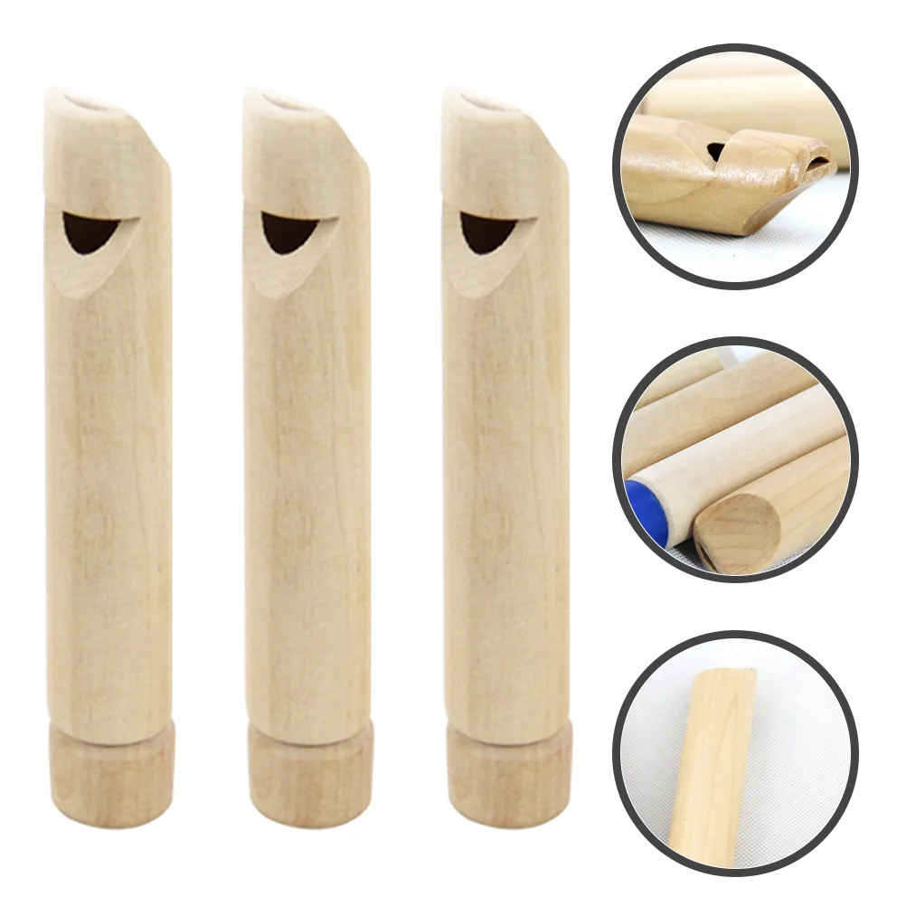 

Whistle Train Kids Wooden Toy Party Supplies Toys Flute Children Whistles Educational